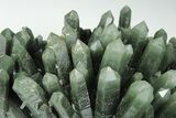 Hedenbergite Included Quartz Crystal Cluster - Mongolia #175728-5